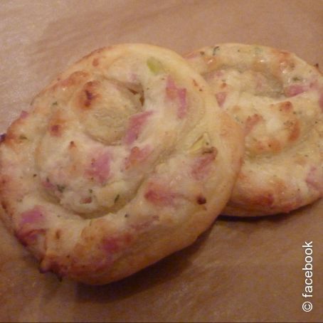 Flammkuchen-Schnecken