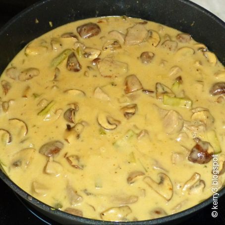 Filetgeschnetzeltes Stroganoff