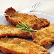 Paniertes Seelachsfilet