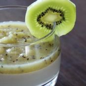 Panna Cotta mit Kiwi-Püree