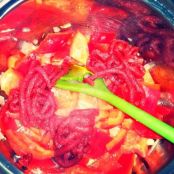 schnelle Paprika-Sahne-Sauce - Schritt 1