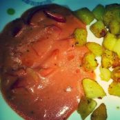 schnelle Paprika-Sahne-Sauce