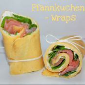 Wraps aus Pfannkuchen