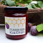 Pflaumen-Honig-Konfitüre