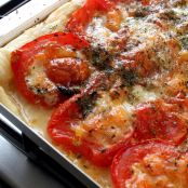 Tomaten-Mozzarella Pie - Schritt 2