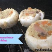 Chicken Wings mit Rosmarin-Kartoffelspalten und gefüllten Pilzen - Schritt 3