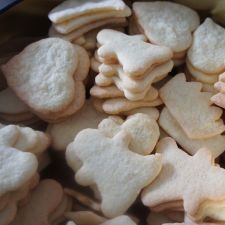 Plätzchen aus Mürbeteig