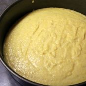 Polenta Kuchen mit Wurstfuellung - Schritt 1