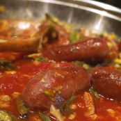 Chorizo-Bohnen-Ragout