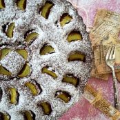 Schokokuchen mit Rhabarber