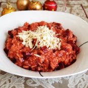 Risotto mit roter Bete