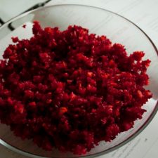 Rote Bete-Rohkost-Salat, vegan