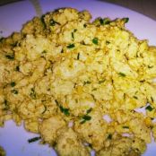 veganes Rührei oder Rührtofu