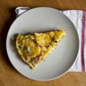 Schinken und Zucchini Frittata