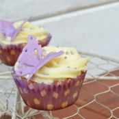 Helle Schmetterlings-Cupcakes