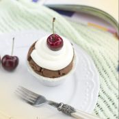 DoubleChocolateCherry Cupcakes