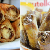 Nutella Toast Rolls