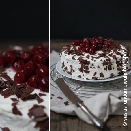 Der absolute Klassiker unter den deutschen Torten: SCHWARZWÄLDER KIRSCHTORTE