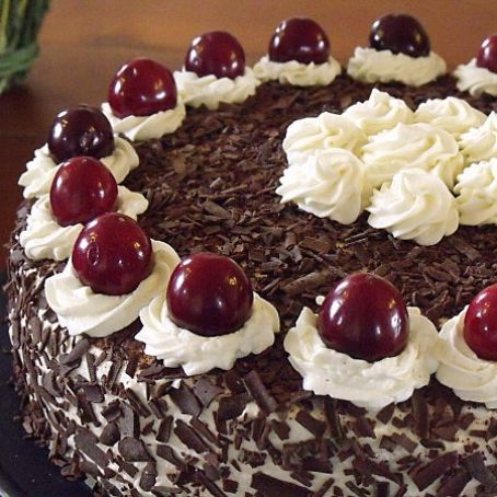 Schwarzwälderkirschtorte ohne Alkohol