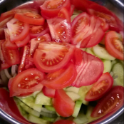 Schopska-Salat - Schritt 4