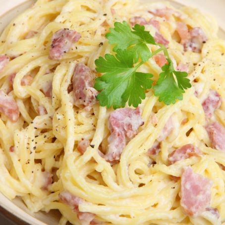 Spaghetti cabonara