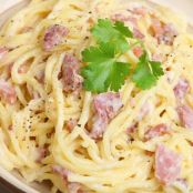 Spaghetti  cabonara