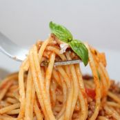 Spaghetti bolognese