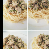 Spaghetti mit Lachs - Schritt 1