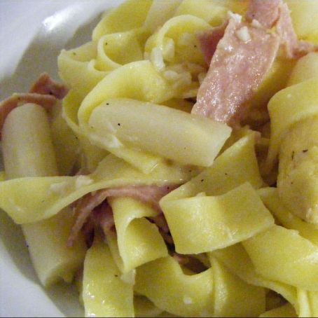 Tagliatelle mit Spargel