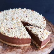 No-Bake Nutella Cheesecake - Schritt 3