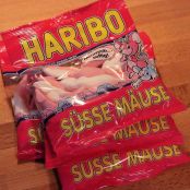 Haribo Mile High Torte - Schritt 1