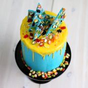 Haribo Mile High Torte - Schritt 10
