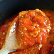 Handgemachte Strozzapreti mit Salsa Amatriciana - Schritt 4