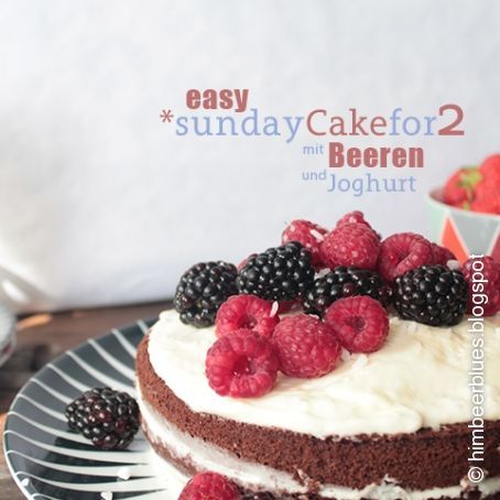 Easy Sunday-Cake for 2 - so schmeckt der Sonntag!