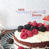 Easy Sunday-Cake for 2 - so schmeckt der Sonntag!
