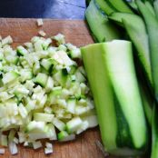 Tarte fleur de Courgette - Zucchini Tarte - Schritt 4