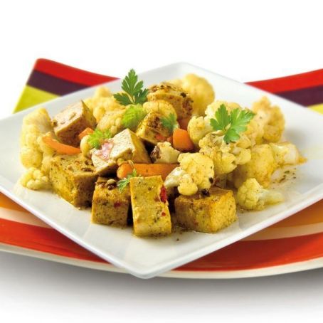Curry mit Tofu