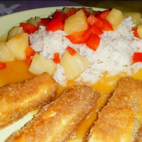 vegane leckere süß-sauer Sauce