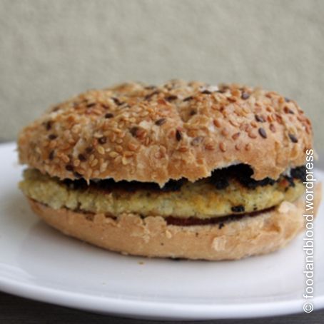 Tofu-Kichererbsen-Burger, vegan