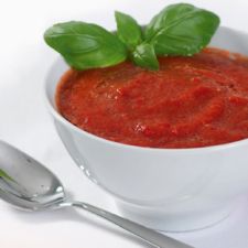 Tomaten-Paprika-Suppe