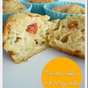 Mozarella-Tomatenmuffins