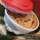 White Christmas Cheescake mit Spekulatiuscrunch und Cranberrykompott