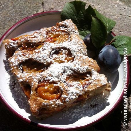 Buchweizenzwetschkenkuchen