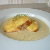 Apfel-Zwiebel-Suppe mit Thymian