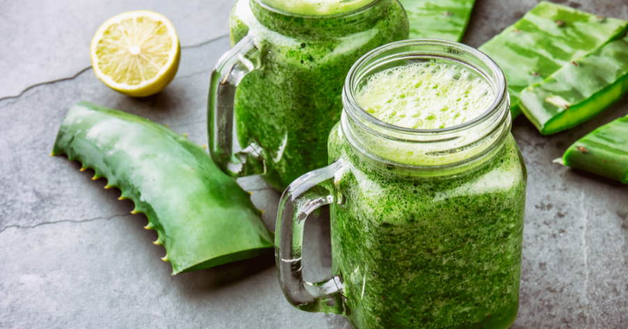 Verwenden Sie Aloe, um Gewicht zu verlieren
