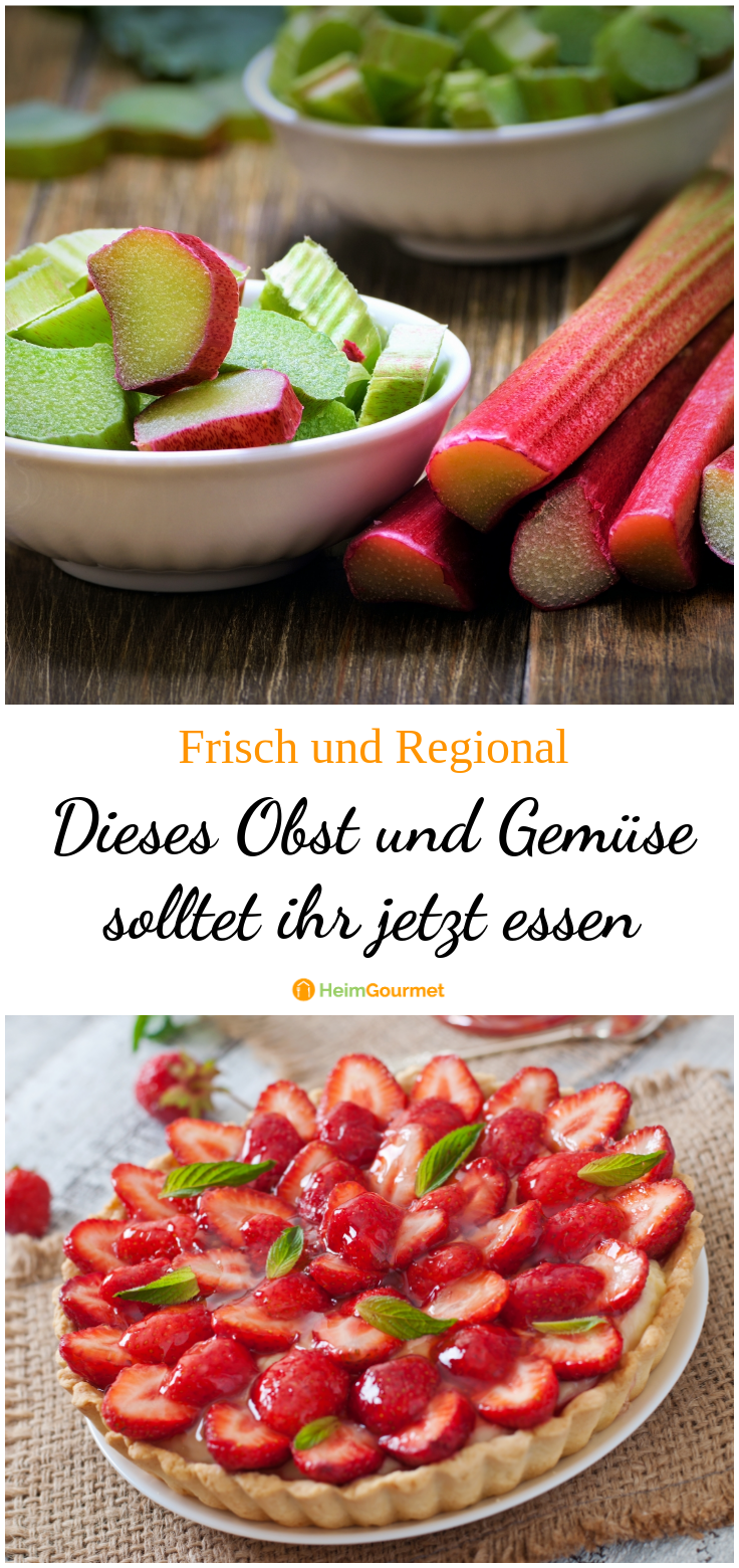 Frisch und Regional: Dieses Obst und Gemüse solltest Du JETZT essen