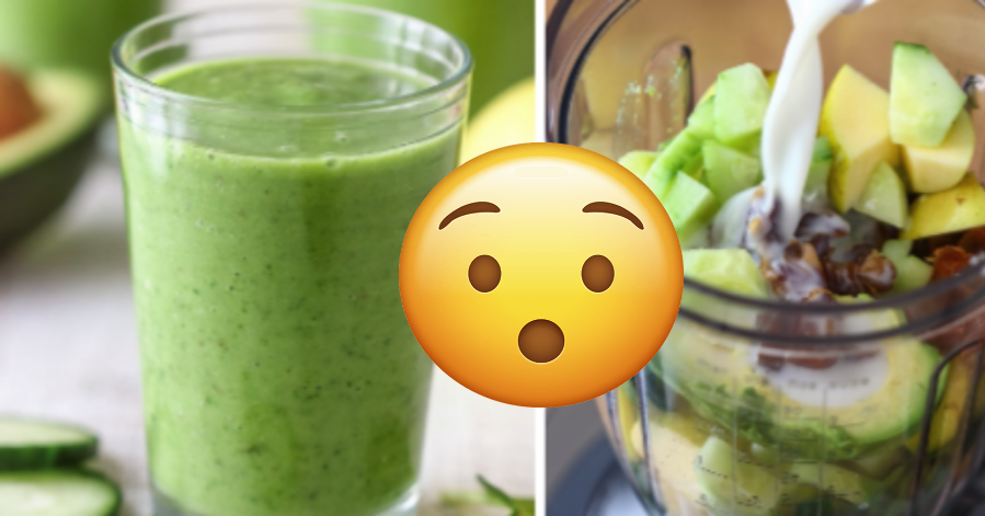 Green Power: erfrischender Gurke-Avocado-Smoothie