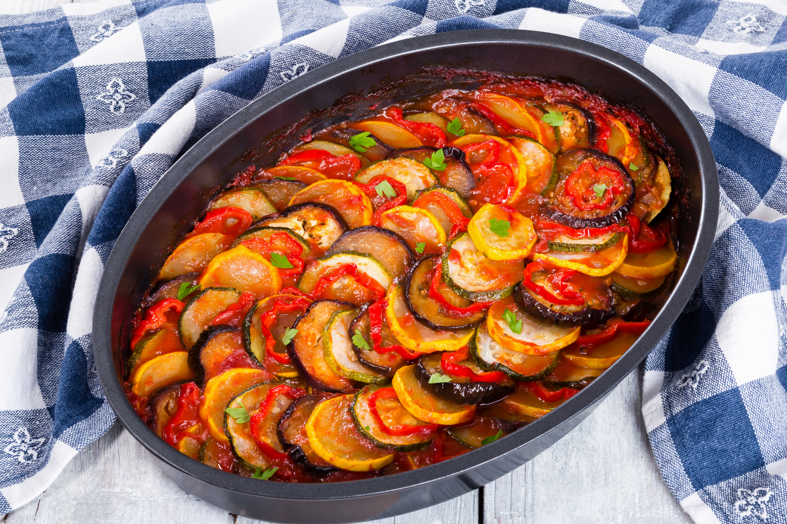 Original französisches Ratatouille - wenn Gemüse die Sonne aufgehen lässt