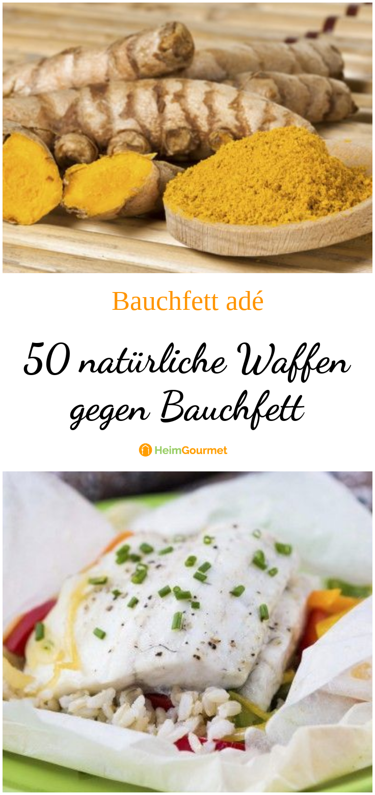 50 natürliche Waffen gegen BAUCHFETT