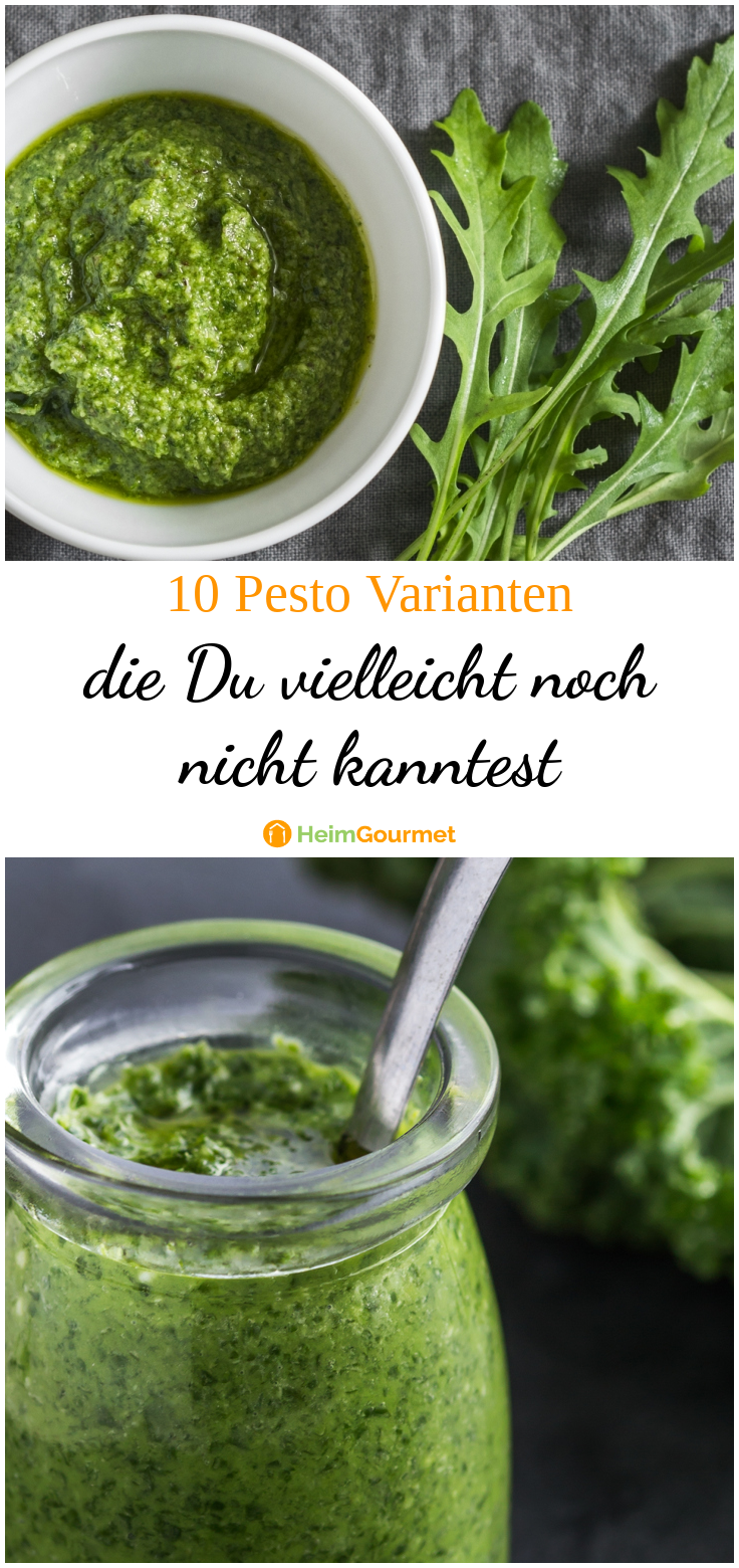 10 Pesto Varianten, die Du vielleicht noch nicht kanntest
